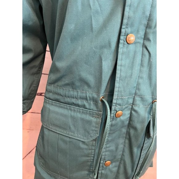 Woolrich Woman Lined Full Zip Coat Jacket Small Wool Vintage Plaid Lining - Picture 8 of 14